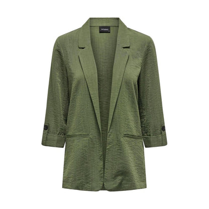 Green Viscose Suits & Blazer