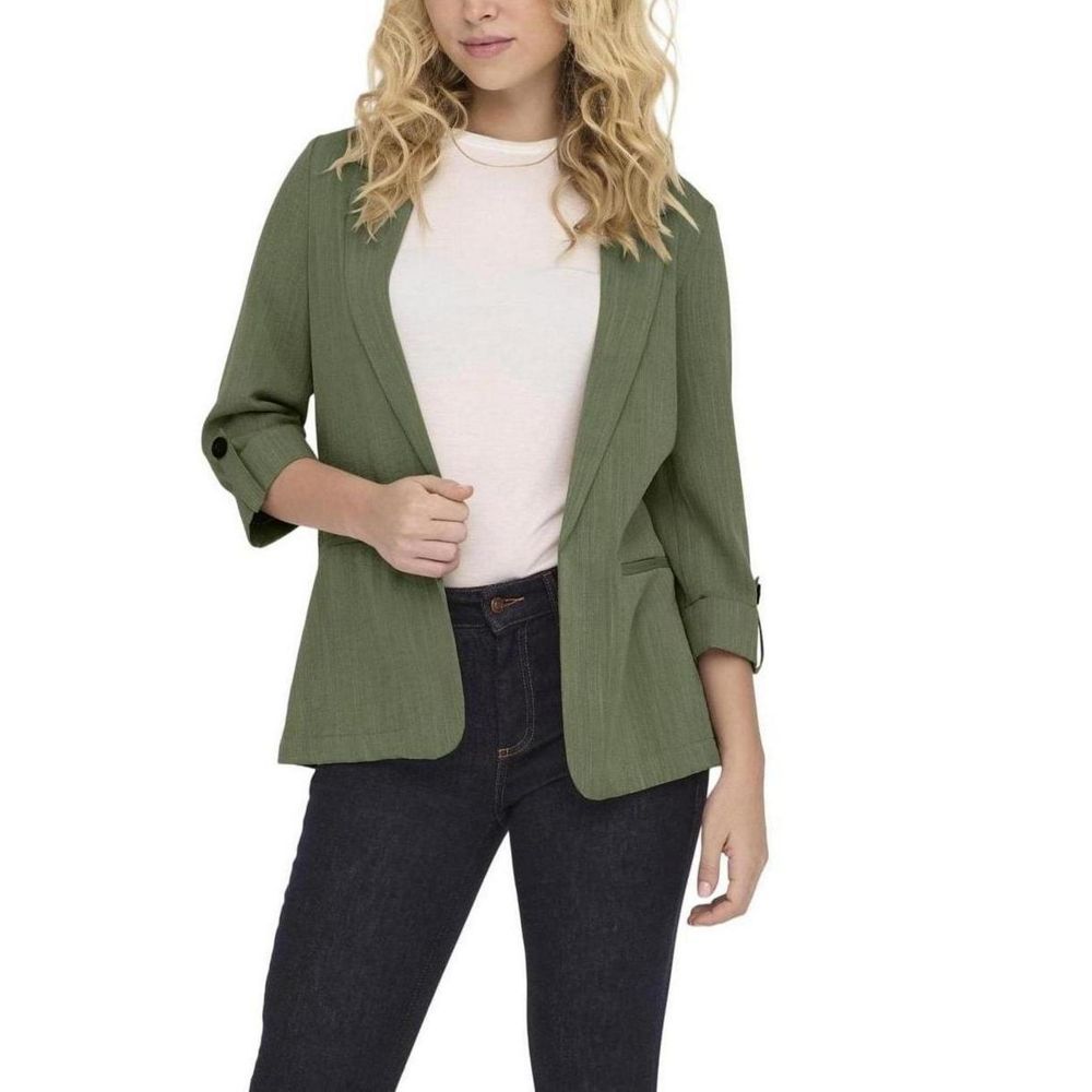 Green Viscose Suits & Blazer