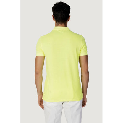 Yellow Cotton Polo Shirt