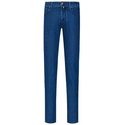 Blue Cotton Men Jeans