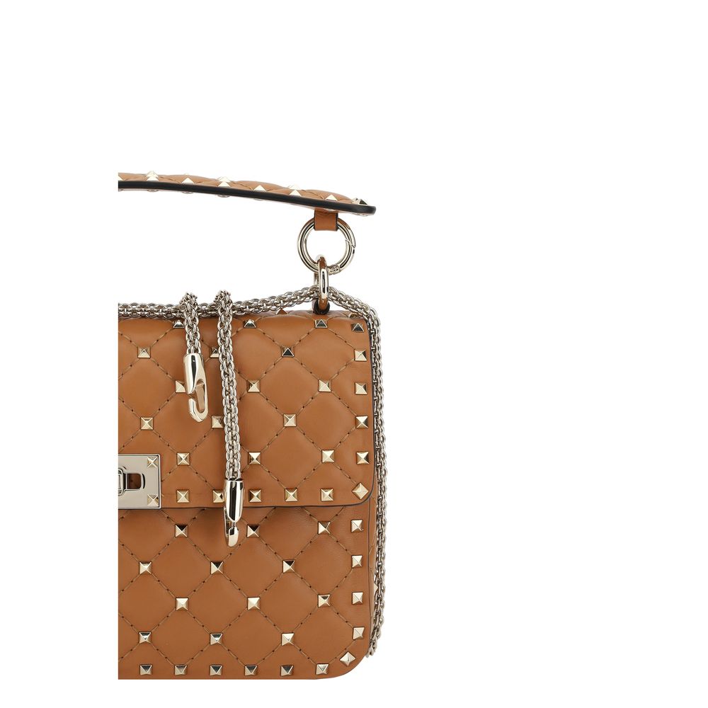 Rockstud Spike Leather Shoulder Bag