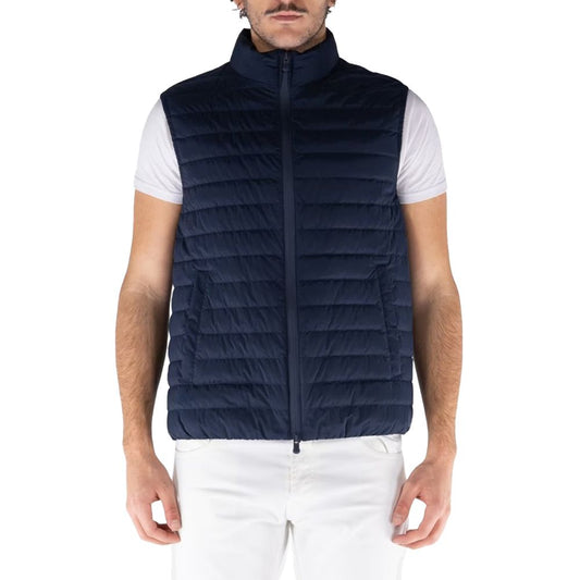 Green Polyester Men's Vest