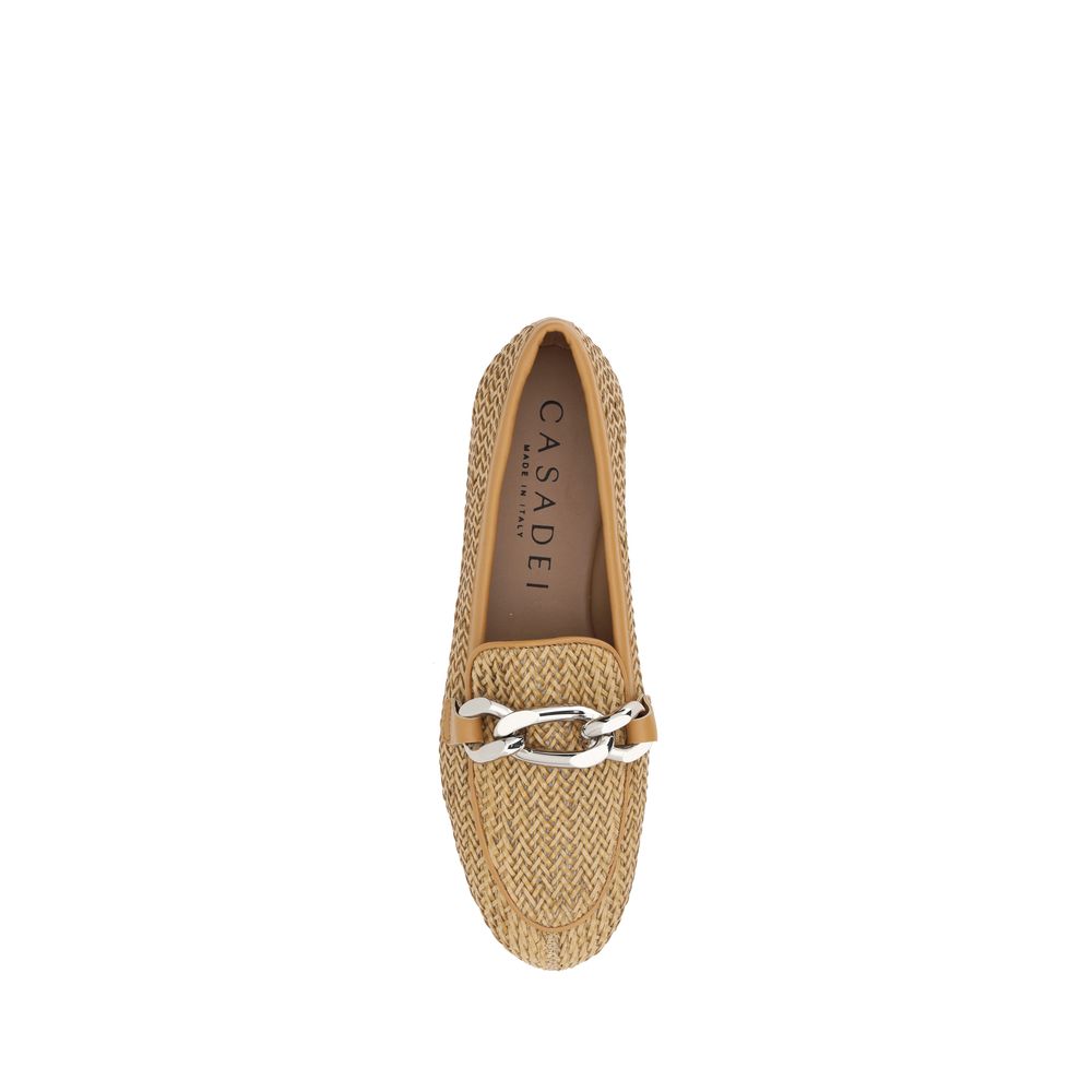 Woven leather Loafers