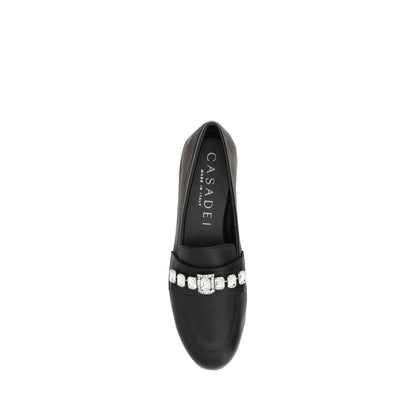 Loafers with sparkling embellishments