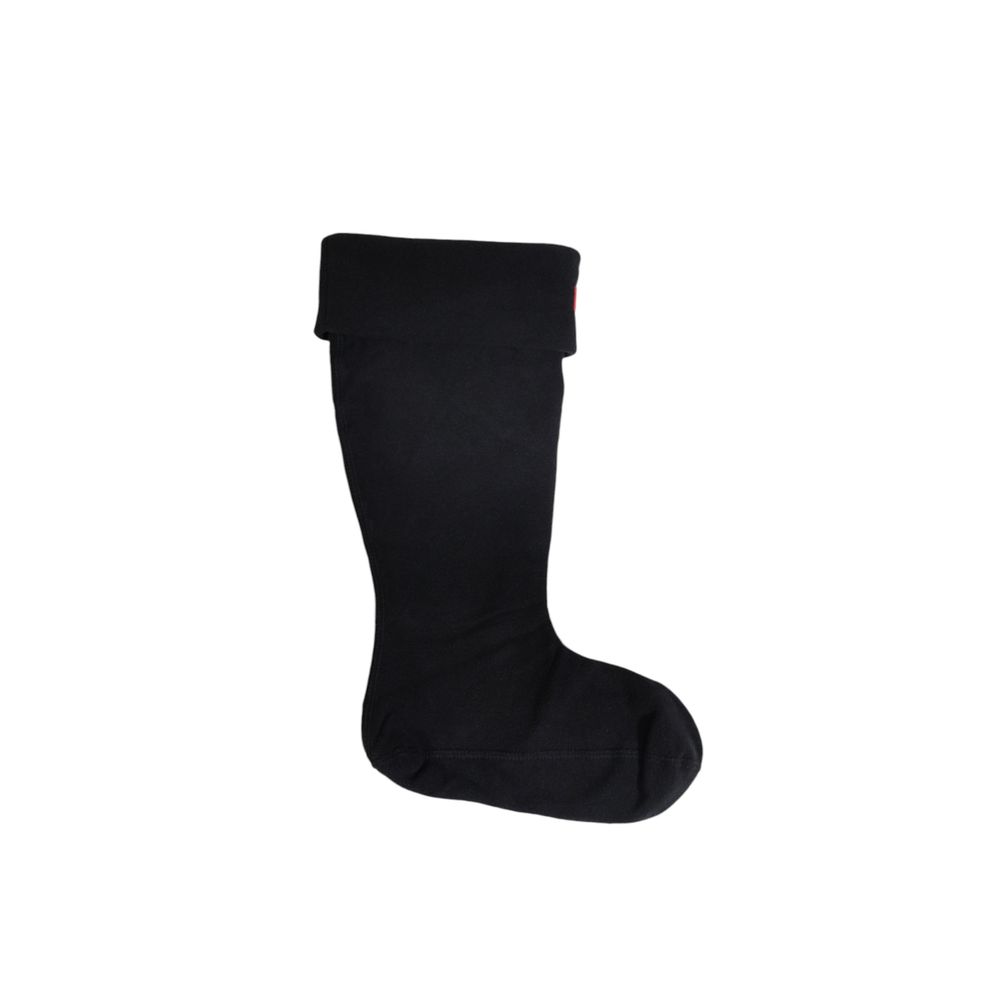 Black Recycled Polyester Sock