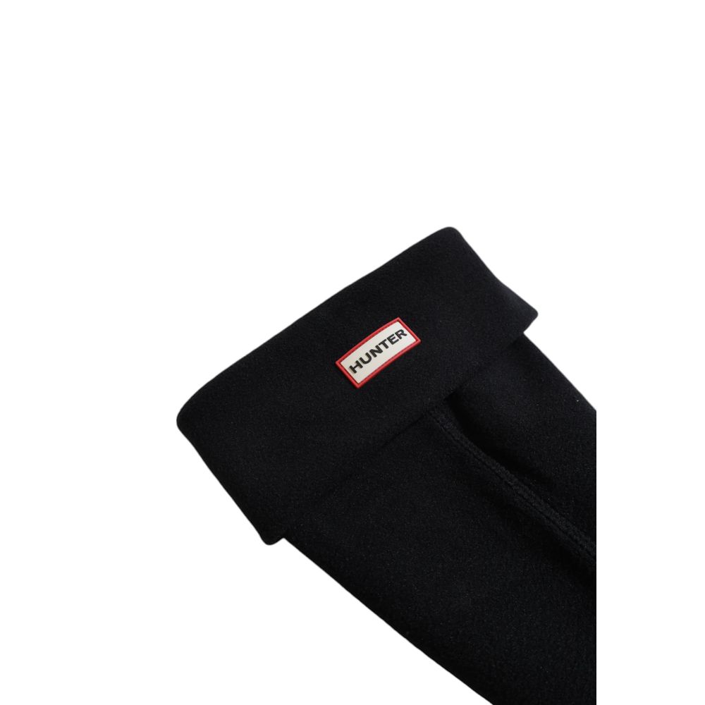 Black Recycled Polyester Sock