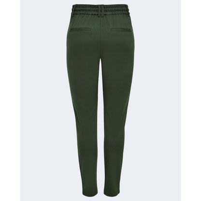 Green Viscose Jeans & Pant