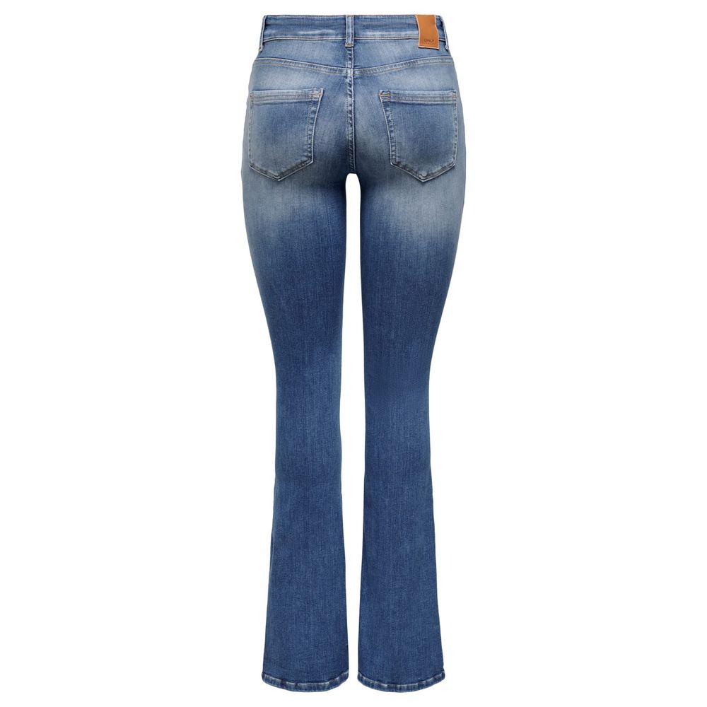 Blue Elastane Jeans & Pant