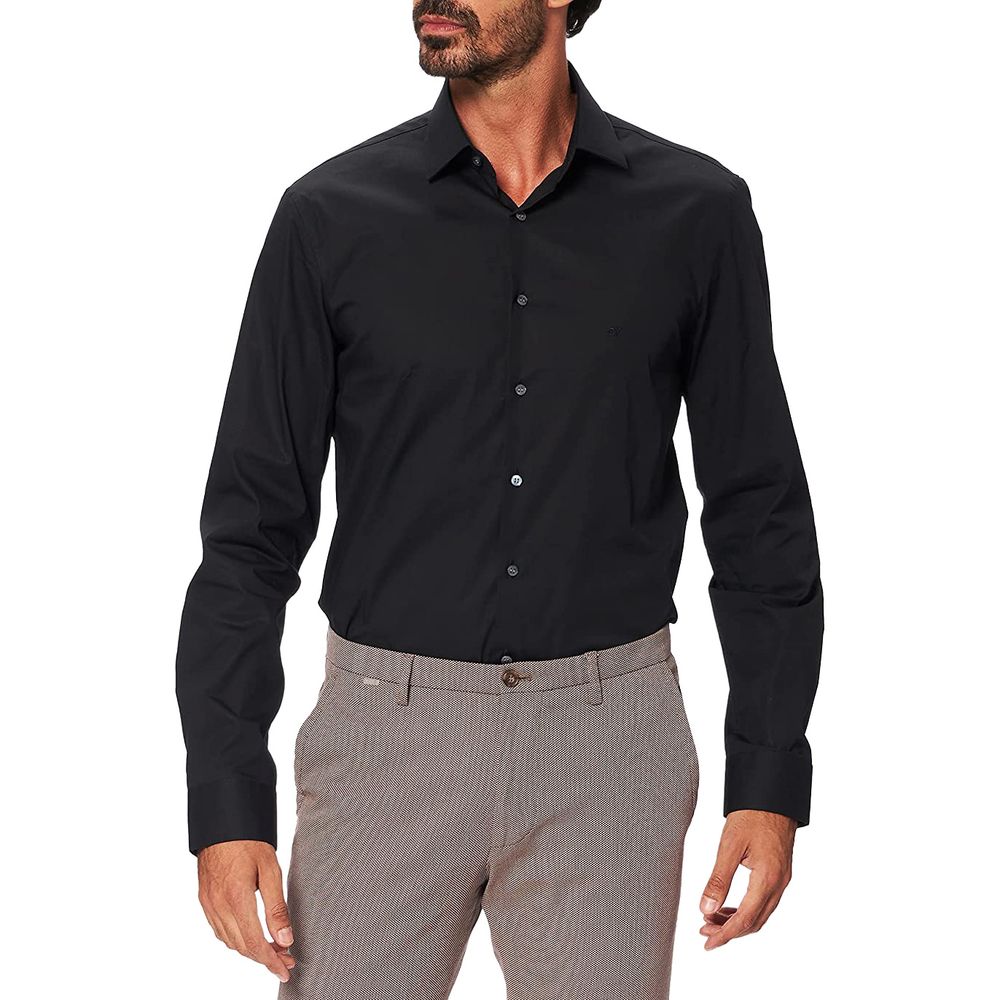 Black Cotton Shirt