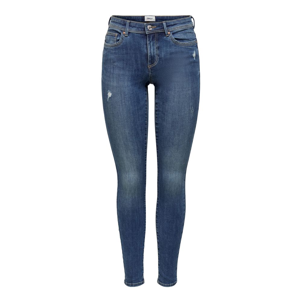 Blue Cotton Jeans & Pant