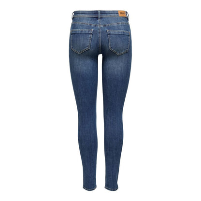 Blue Cotton Jeans & Pant