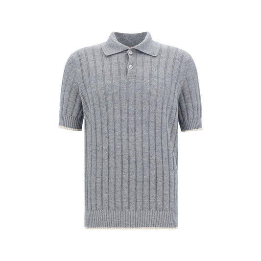 Ribbed Polo Shirt