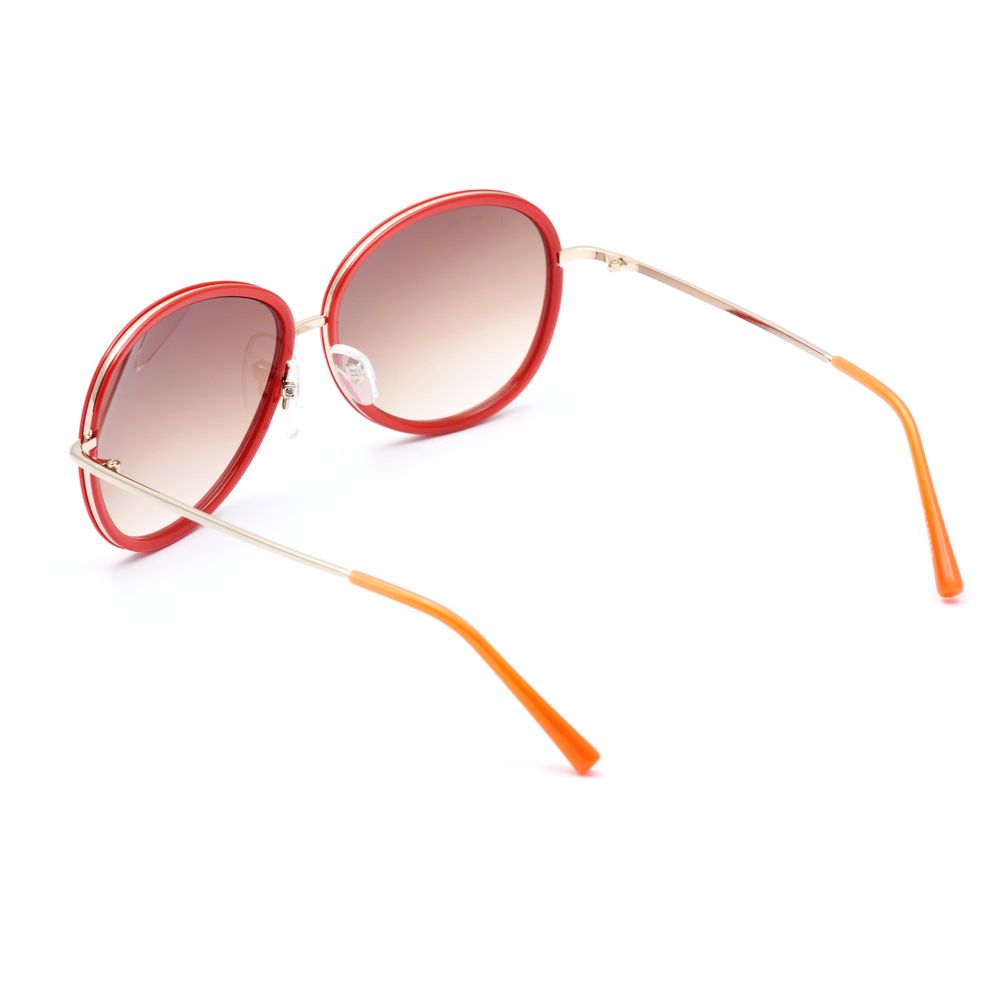 Red Metal Sunglasses