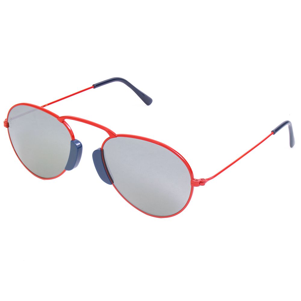 Red Metal Sunglasses