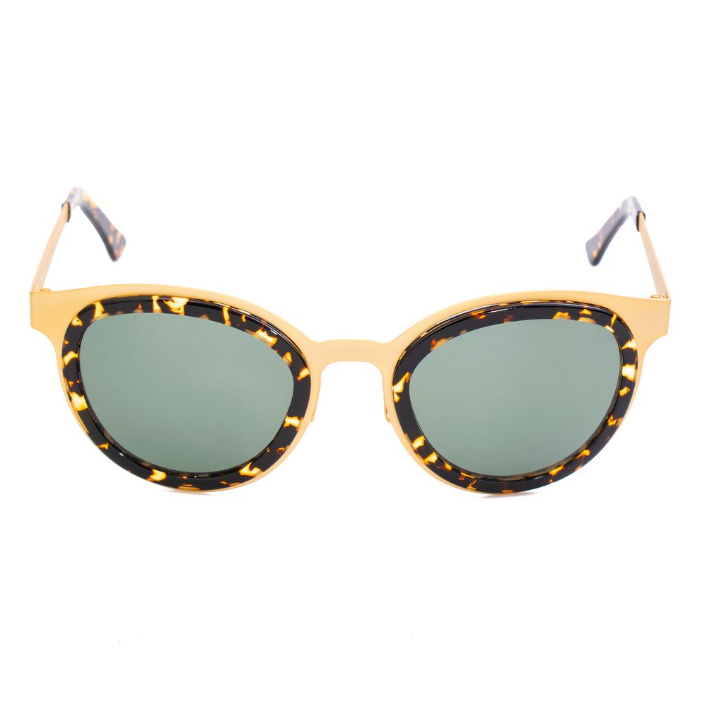 Gold Stainless Steel Sunglasses