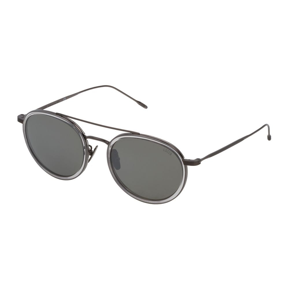 Brown Metal Sunglasses