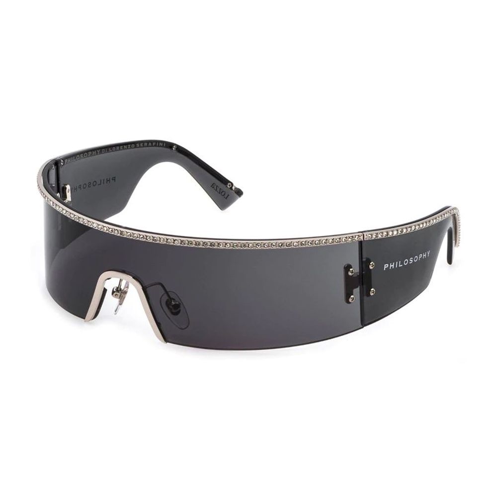 Gray Metal Sunglasses