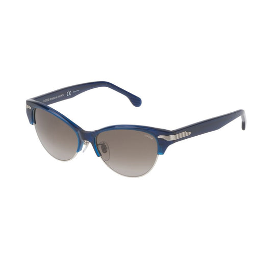 Blue Metal Sunglasses