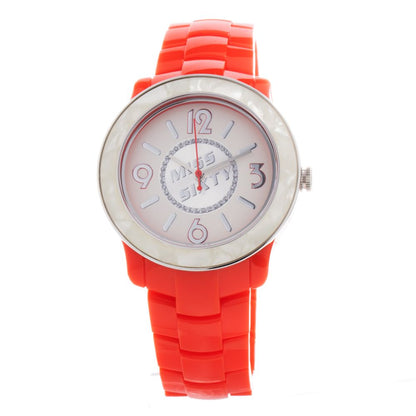 Red Polyethylene Watch