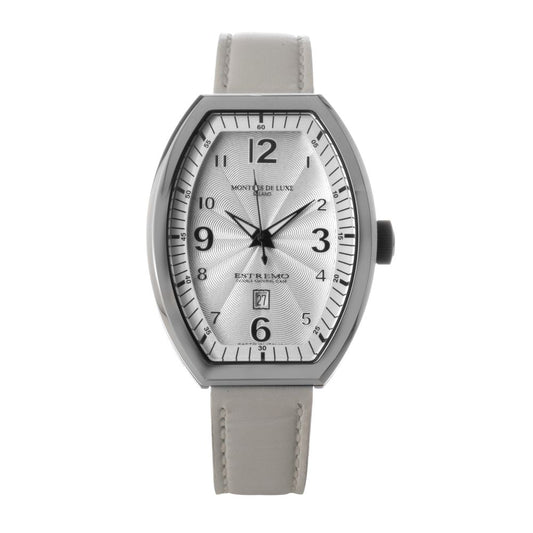 White Leather Watch