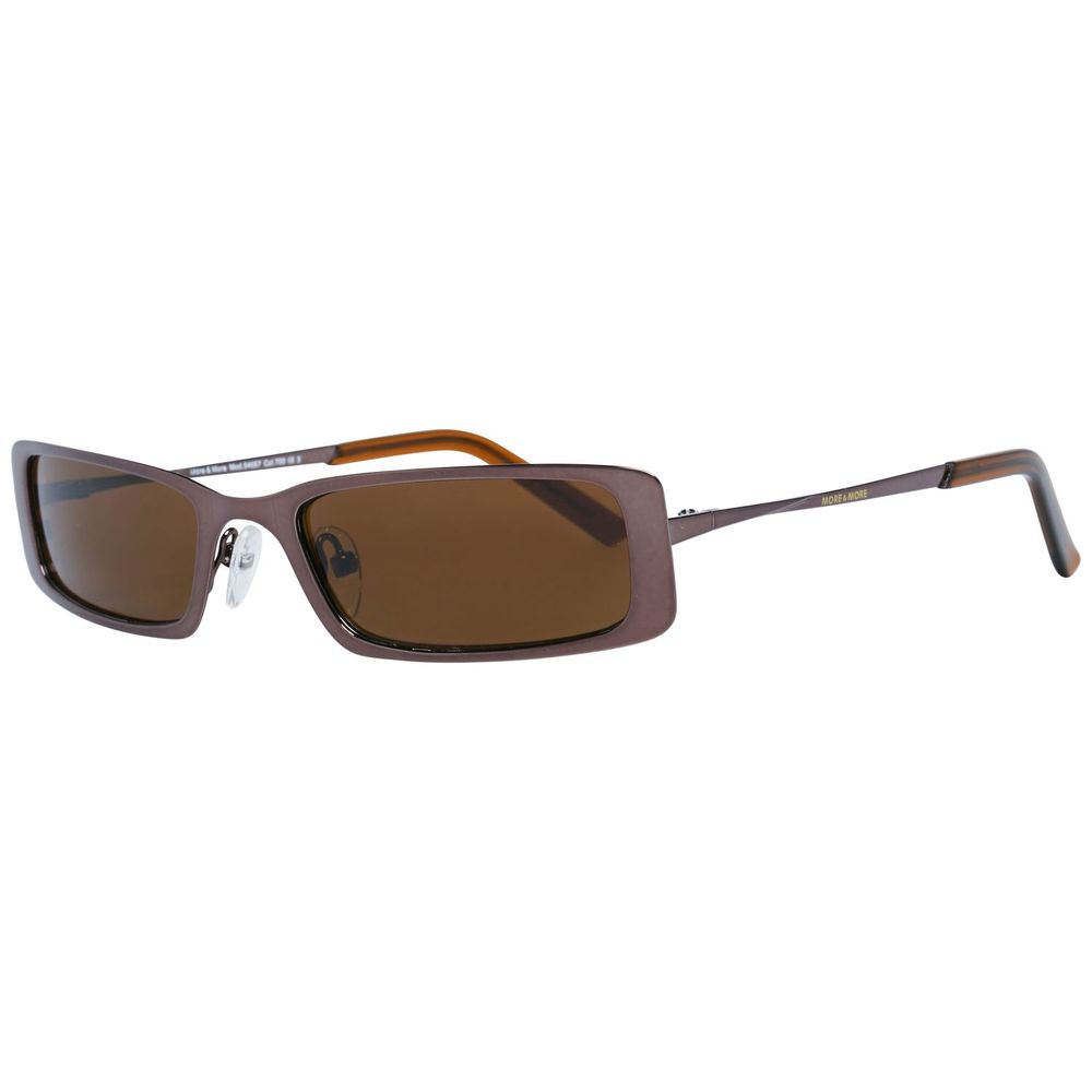 Brown Metal Sunglasses