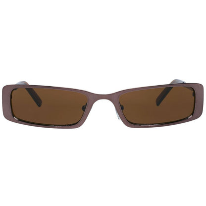 Brown Metal Sunglasses