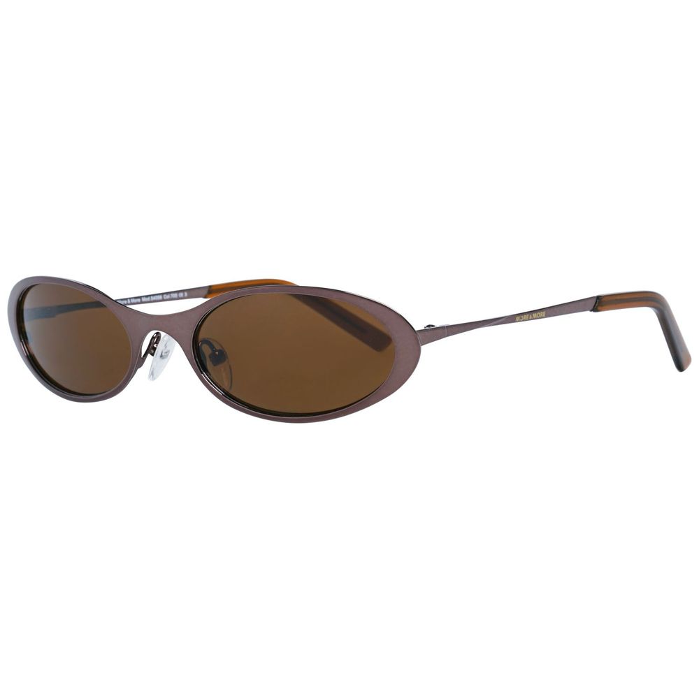 Brown Metal Sunglasses