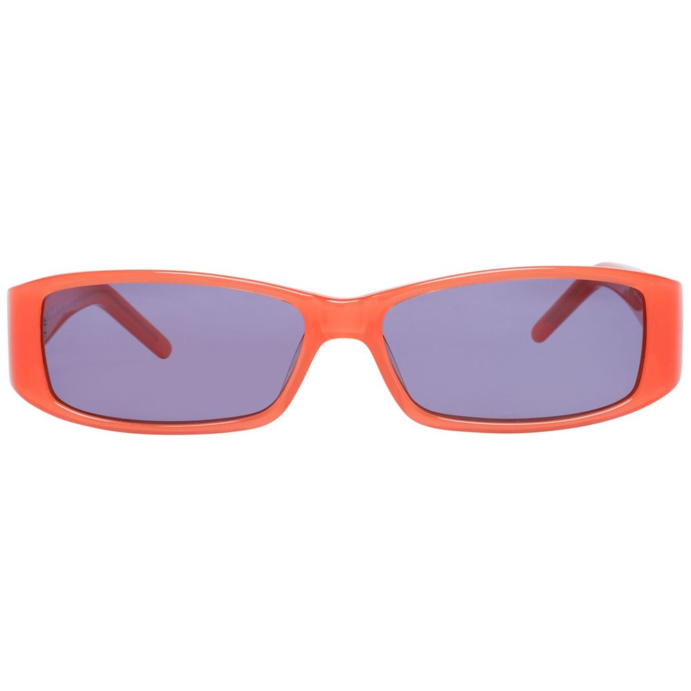 Orange Plastic Sunglasses