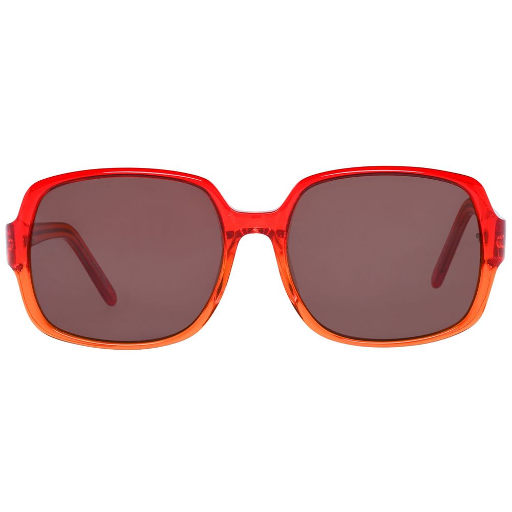 Red Plastic Sunglasses