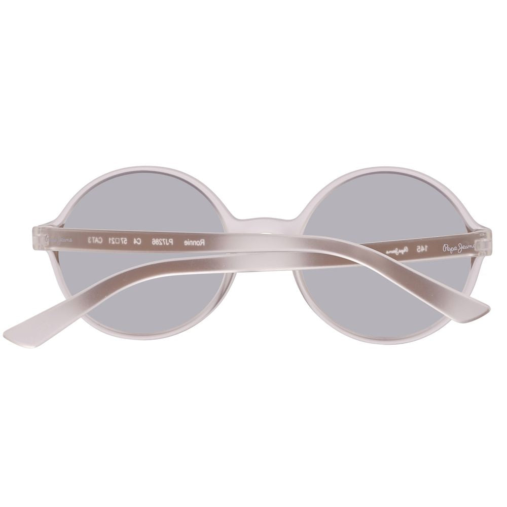 Transparent Plastic Sunglasses