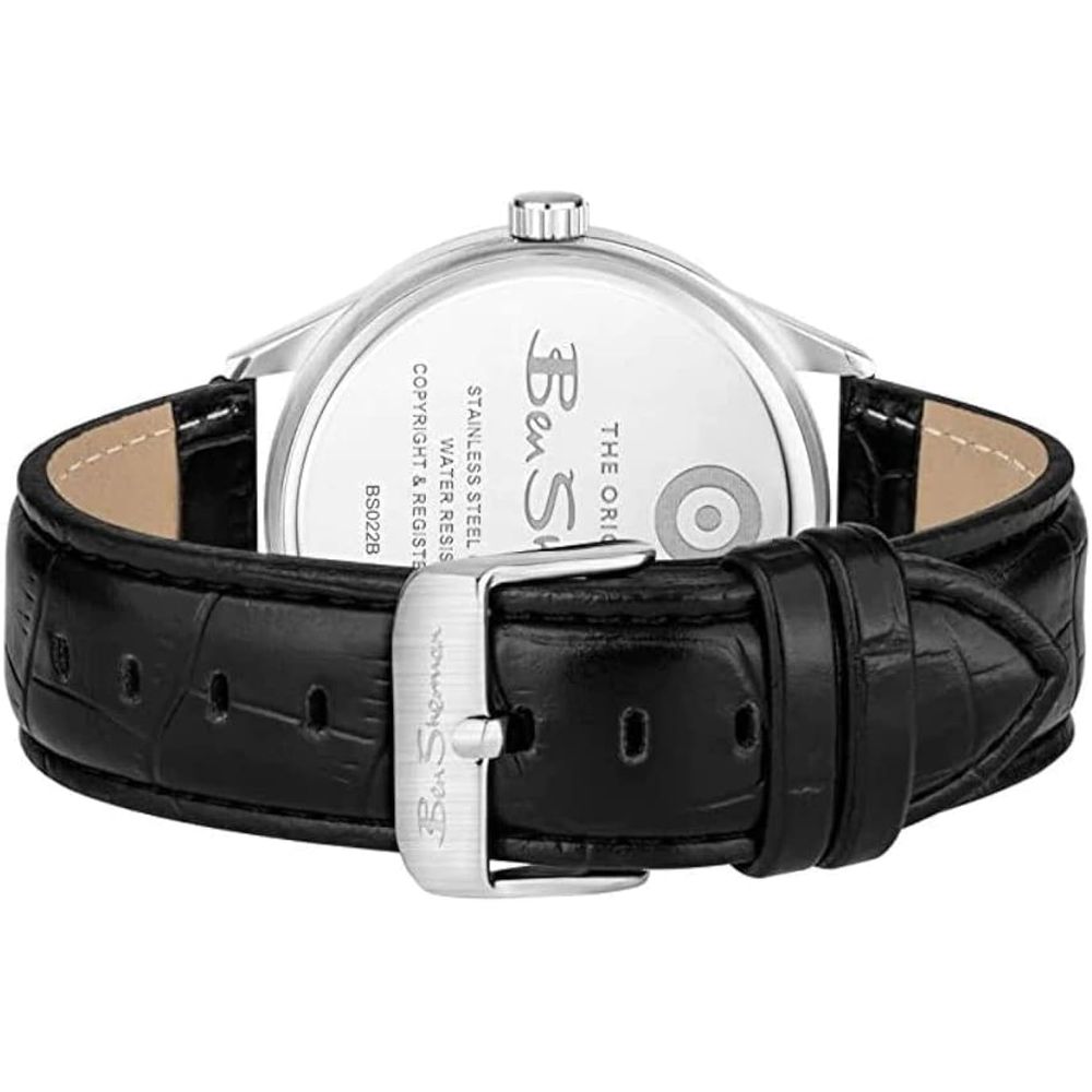 Black Leather Watch