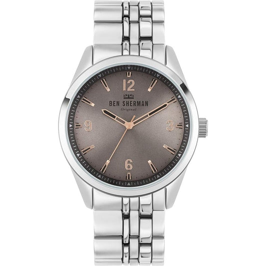 Gray Stainless Steel Watch