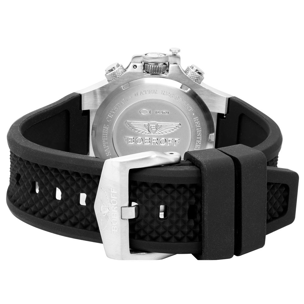 Black Rubber Watch