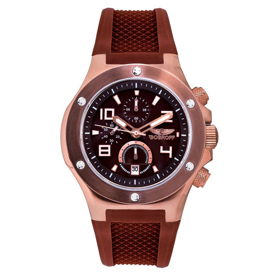 Brown Rubber Watch