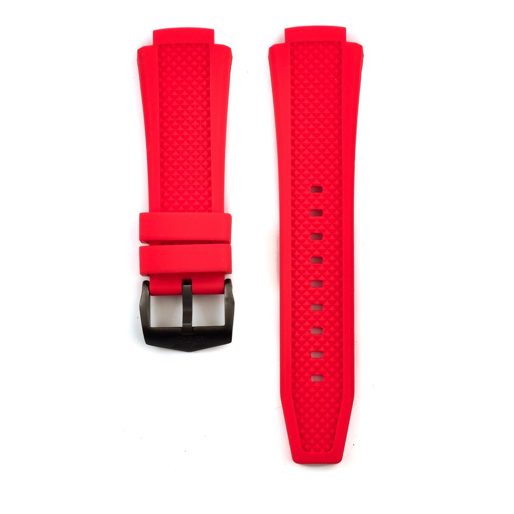 Red Silicone Watch