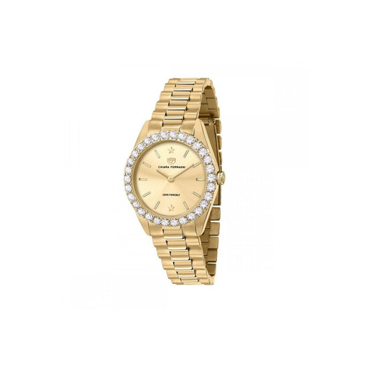 Gold Stainless Steel Watch