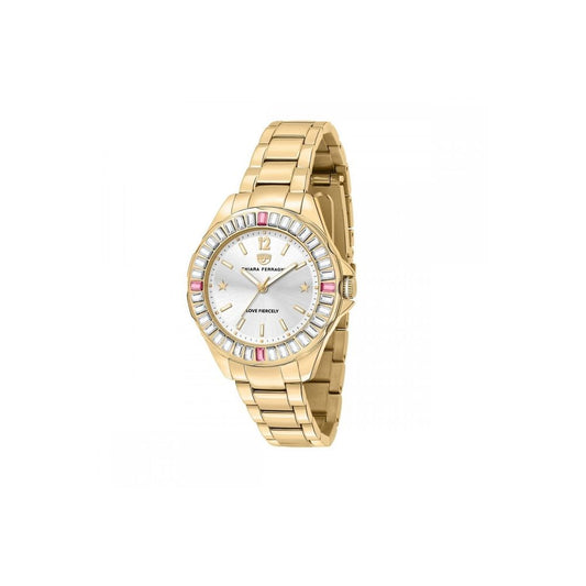 Gold Stainless Steel Watch