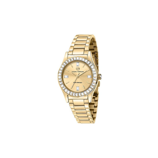 Gold Stainless Steel Watch