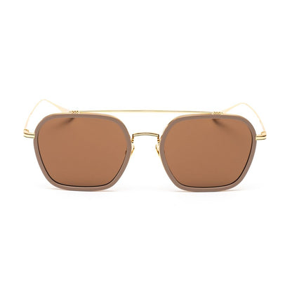 Gold Titanium Sunglasses