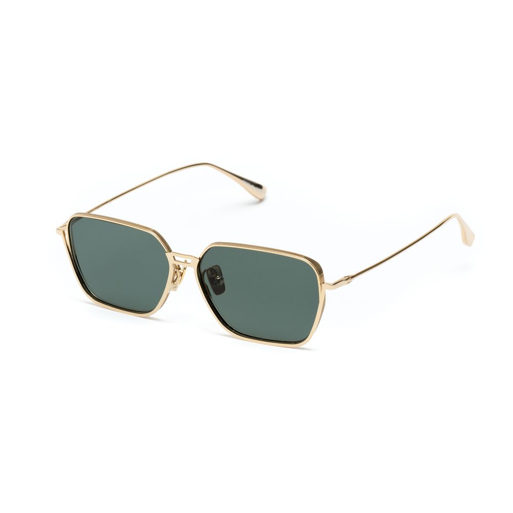 Gold Stainless Steel Sunglasses