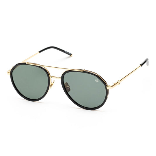 Gold Stainless Steel Sunglasses