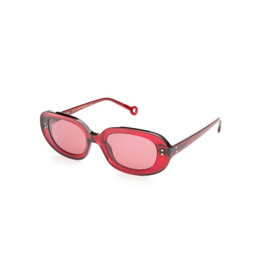 Burgundy Acetate Sunglasses