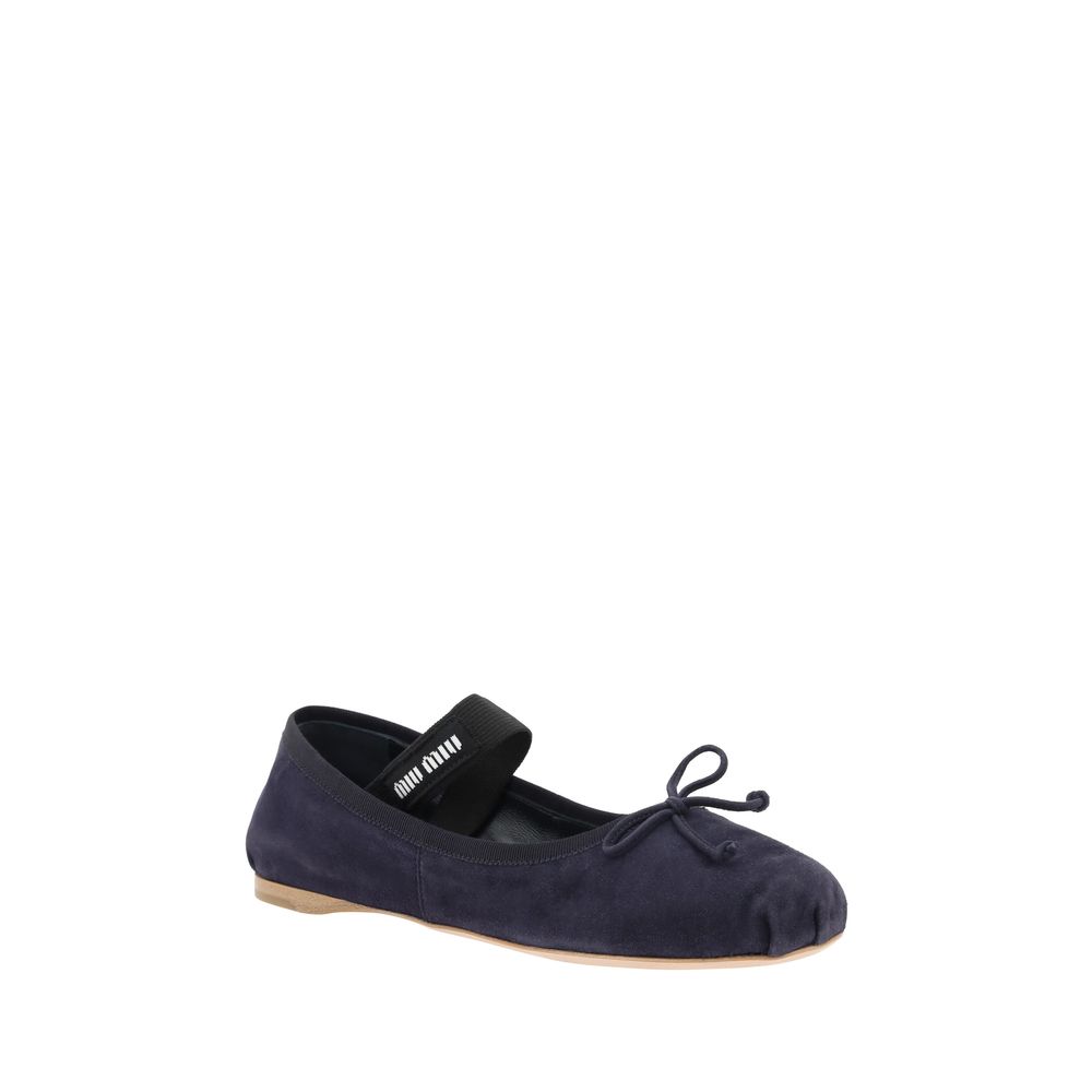 Suede Ballerinas