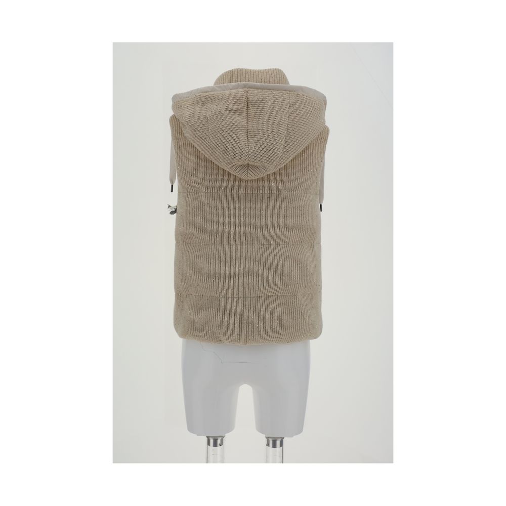 Hooded Down Vest