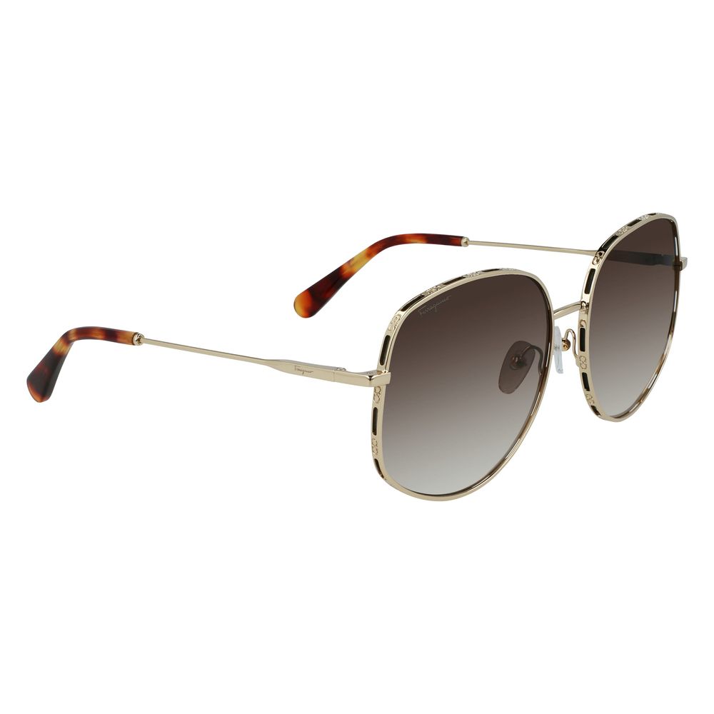 Gold Metal Sunglasses