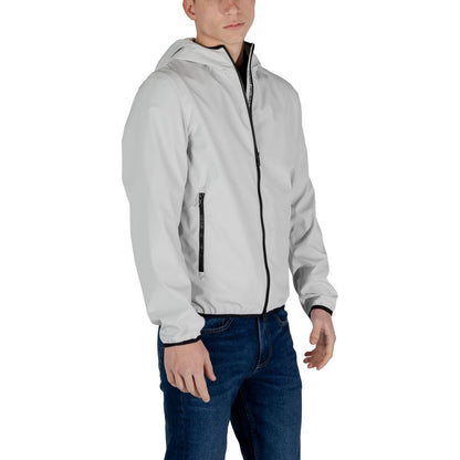 Gray Polyester Jacket