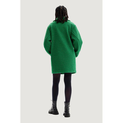 Green Polyester Jackets & Coat