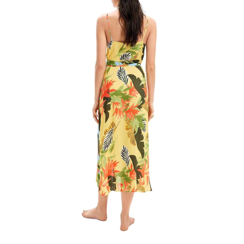 Yellow Viscose Dress