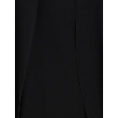 Silk crêpe midi Skirt