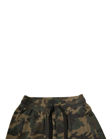 Multicolor Camouflage Jogger Sweatpants Pants